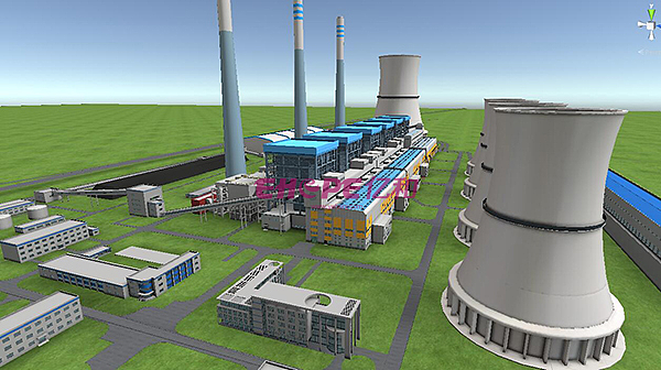 智能電廠三維可視化仿真交互系統(tǒng)|三維|場(chǎng)景|lesliever 